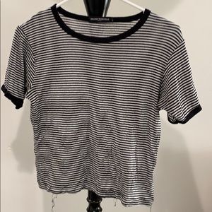 Brandy Melville Stripped Crop Top